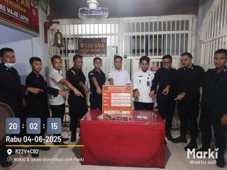 Penggeledahan Insidentil di Kamar Hunian WBP Dilakukan Karutan Kelas llB Siak Sri Indrapura