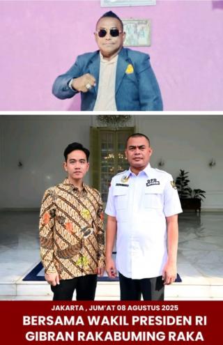 Ketua DPD APDESI Riau Zulfahrianto Hadiri Audiensi dengan Wapres Gibran, GWI Rohul  Ucapkan Selamat