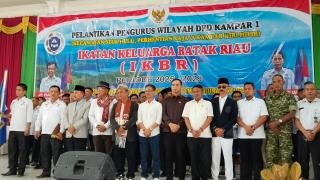 Pelantikan DPD IKBR Dihadiri Anggota DPRD Kampar, Hendri Domo, Berikut Pesannya