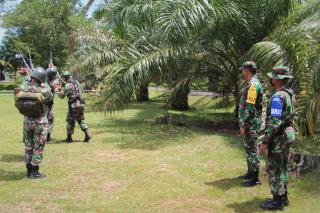 Pelihara Kemampuan dan Ketangkasan, Prajurit Yonif 132/BS Gelar Latihan Menembak Senjata Ringan