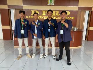 Wakil Ketua DPRD Kep Meranti Terima Audiensi Mahasiswa KKN IAIN Datuk Laksemana Bengkalis