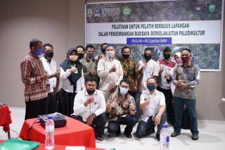 Buka Pelatih Pengembangan Budidaya Berkelanjutan Paludikultur, Budhi Himbau Pelatih Ikuti ProkesÂ 