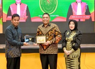 Pisah Sambut Ketua PN Bangkinang Kelas IB Dihadiri Bupati Kampar