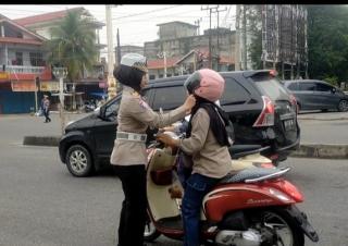 Demi Keamanan, Kelancaran dan Cegah Laka Lantas, Satlantas Polres Rohul Gelar Pengaturan