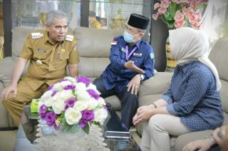 Pj Bupati Kampar Terima Audensi Dengan Ketua Forum UMKM Kampar