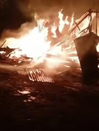 Rumah Ludes Terbakar di Desa Balai Jering, Warga Berharap Segera Dapat Bantuan Dari Pemda Kampar