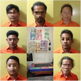 7 Pelaku Judi Ketangkasan Tembak Ikan di Desa Kasikan Ditangkap Polisi