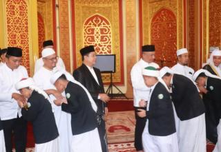 Lapas Pasir Pengaraian Hadiri Sholat Id dan Ikuti Pemotongan Hewan Kurban Pemkab Rokan Hulu