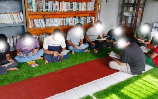 Warga Binaan Lapas Antusias Belajar dan Membaca