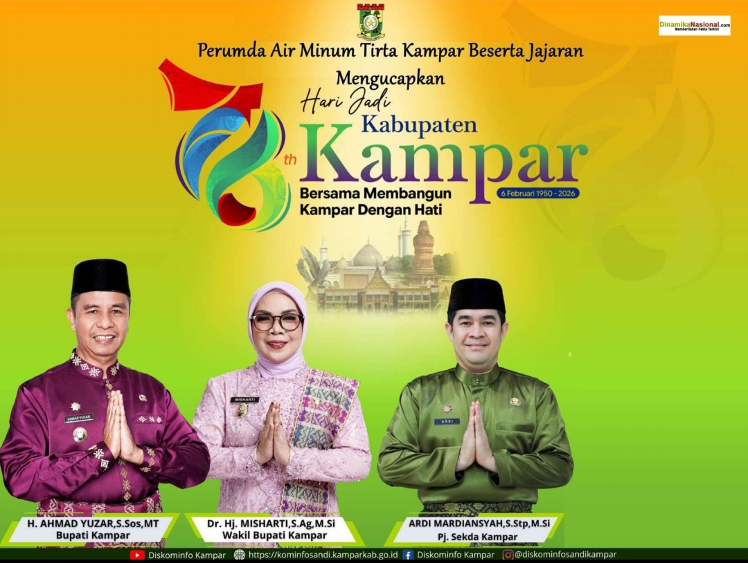 Iklan HUT Kampar PDAM
